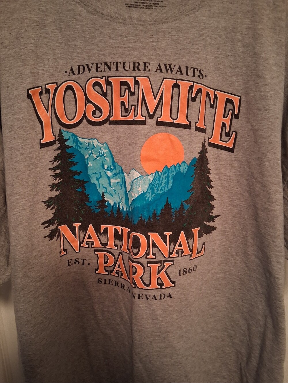 Yosemite national park shirt